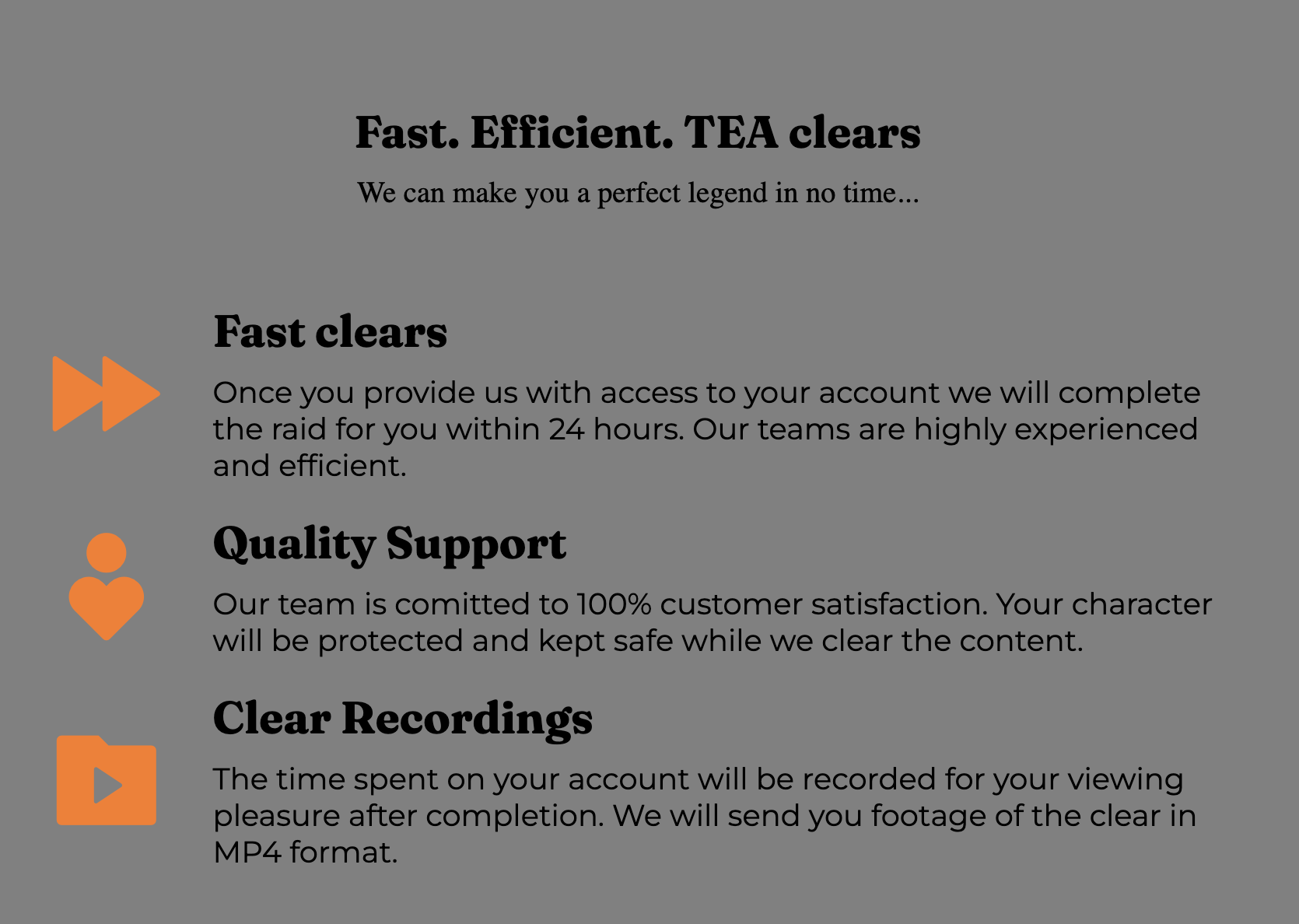Product Landing Page